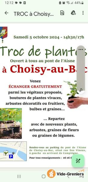 Echange troc de plantes