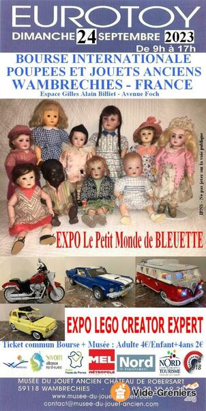 EUROTOY 30ème édition Bourse de poupées et jouets anciens
