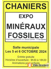 Exposition vente Minéraux et Fossiles