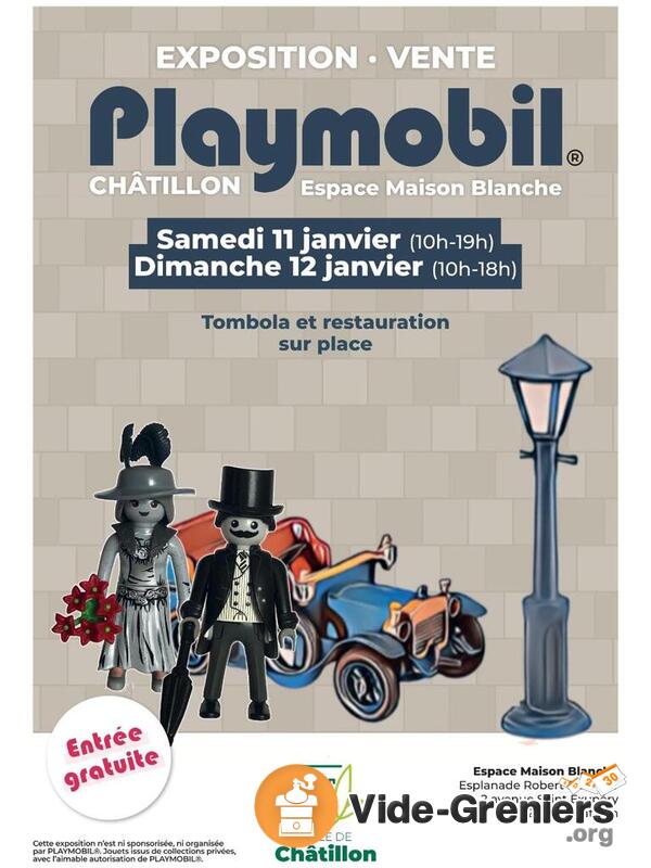 Exposition ventes de Playmobil