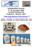 Faïence-Mania , expo-vente 'Sarreguemines gourmand'