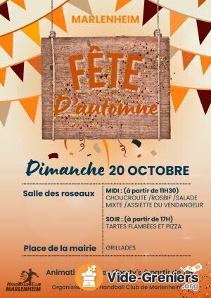 Fête d’automne - Vide grenier annuel