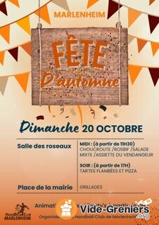 Photo de l'événement Fête d’automne - Vide grenier annuel