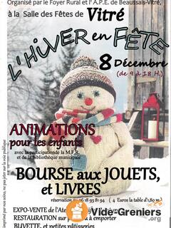 Photo de l'événement 'Fête de l'hiver' bourse aux jouets, jeux et livres.