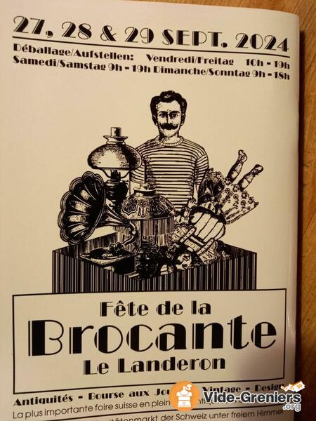 Fête de la brocante Le Landeron