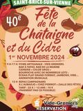 Photo Fête de la chataigne et du cidre - vide grenier à Saint-Brice-sur-Vienne