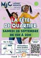 Fête de quartier à Mermoz, par la MJC