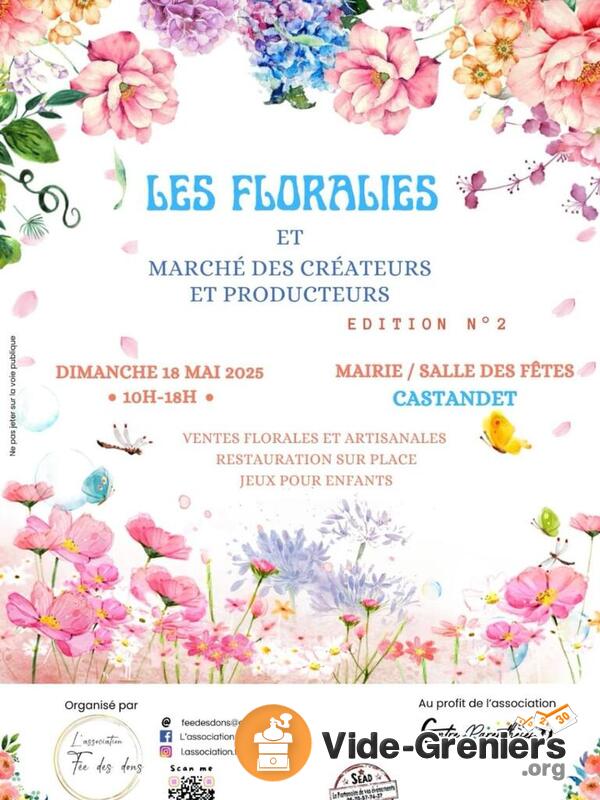 Floralies et Marché Créateurs Caritatif