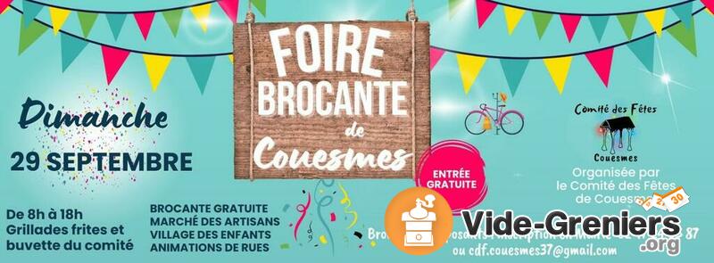 Foire-Brocante annuelle de Couesmes