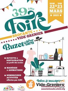 Photo de l'événement Foire brocante vide grenier de Buzet sur Tarn