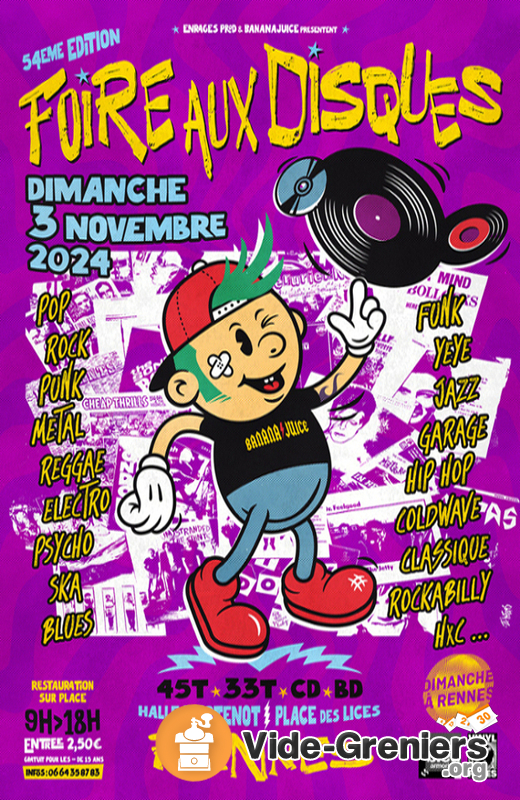 foire aux disques, cd, vinyls