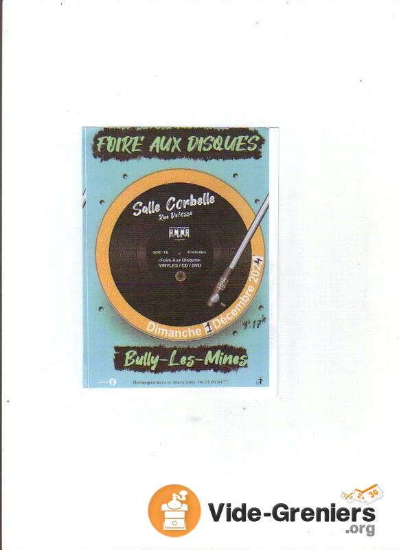 Foire aux Disques Vinyles 33t 45t Maxi 45t Cd Dvd