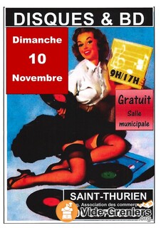 Photo de l'événement Foire aux disques vinyles et BD . CD. DVD. Affiches liés a