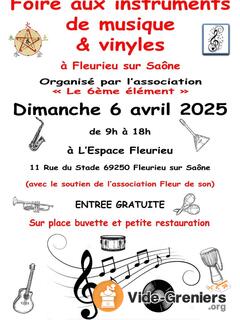 Photo de l'événement Foire aux instruments de musique et vinyles.