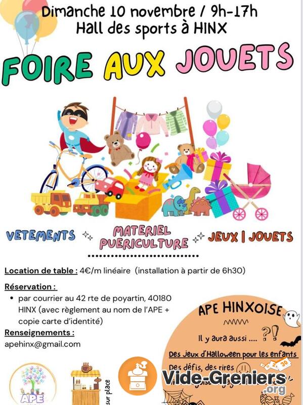 Foire aux jouets