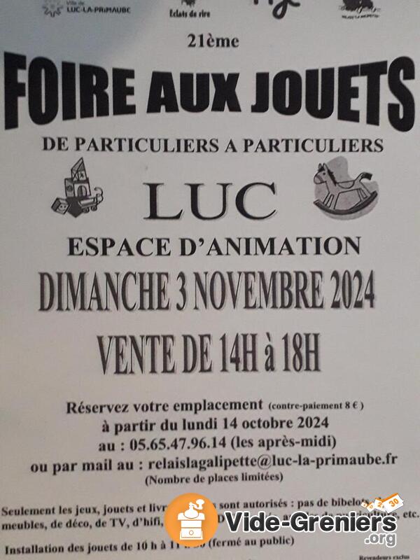 Foire aux jouets