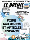 Foire aux jouets et articles enfants