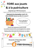 Photo Foire aux jouets et à la puériculture à Grossœuvre