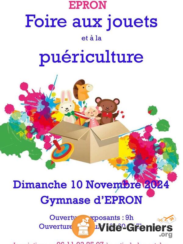 Foire aux jouets et à la puericulture d'Epron