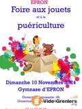 Foire aux jouets et à la puericulture d'Epron