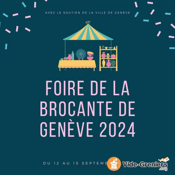 Foire de la brocante de Genève 2024
