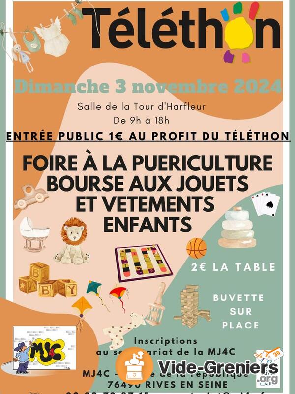 Foire à la puériculture-Bourse aux jouets-vêtements enfant