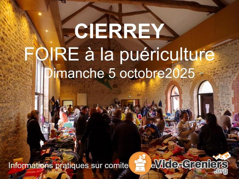 Foire à la puériculture de Cierrey