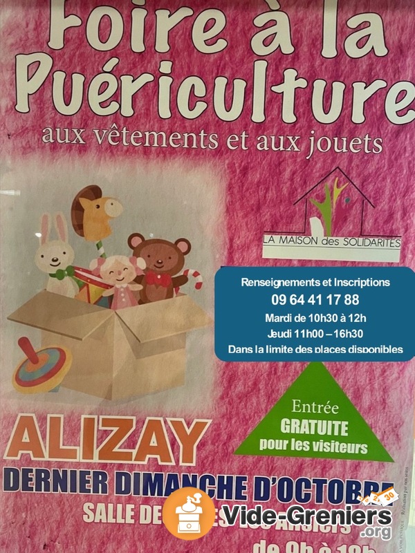 Foire à la puériculture et aux jouets