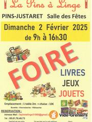 Photo de l'événement FOIRE aux Livres, Jeux et Jouets