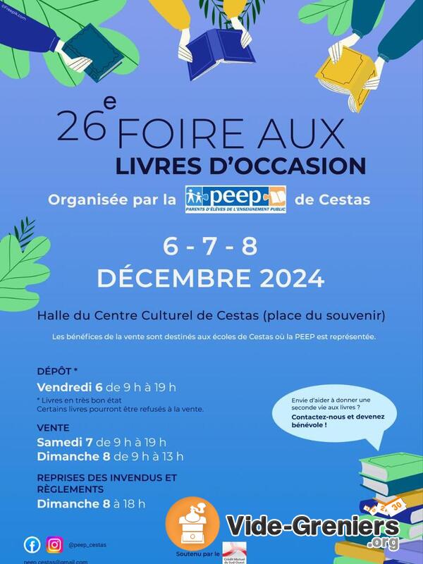 Foire Aux Livres d'Occasion (FAL Cestas 2024)