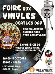 Photo de l'événement Foire aux vinyles Beatles Day