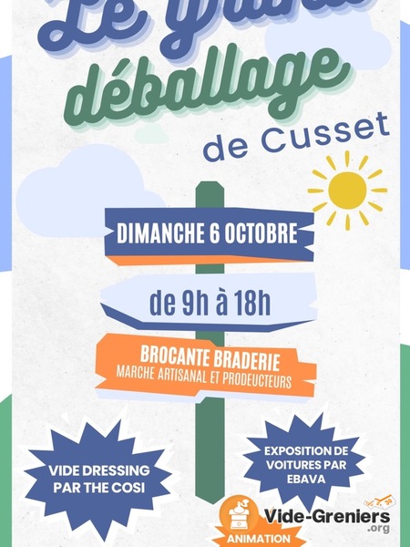 Le grand déballage de Cusset