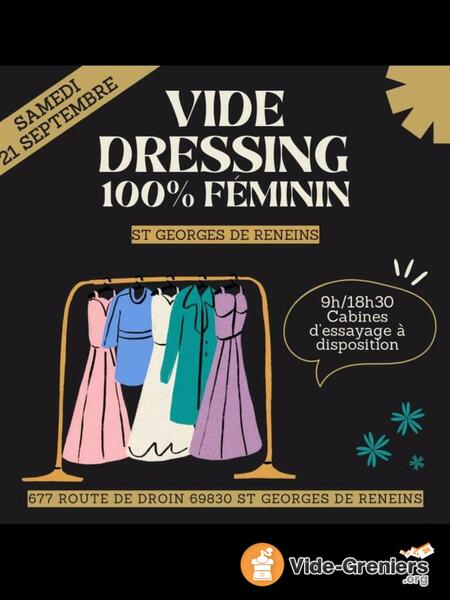 Grand vide dressing entre copines