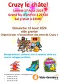 Grand vide grenier annuel de Cruzy Le Chatel