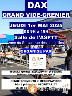 Photo de l'événement Grand vide grenier de l'asptt dax