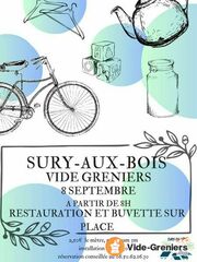 Grand vide-greniers de Sury aux Bois