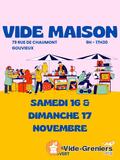 Grand vide maison couvert