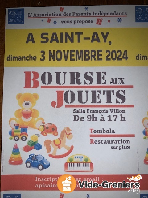 Grande Bourse aux Jouets de l'API