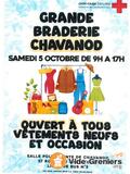 Photo Grande braderie au profit de la Croix Rouge à Chavanod