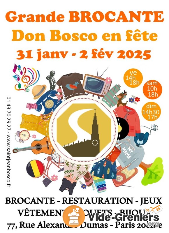 Grande Brocante - Don Bosco en fête