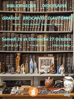 Photo de l'événement Grande Brocante de la Bibliothèque Diocésaine de Nancy