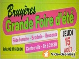 Photo Grande foire d'été bruyères brocante à Bruyères