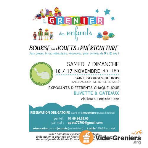 Le grenier des enfants: Bourse aux jouets et puériculture