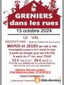 Greniers dans les rues