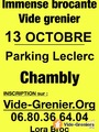 Photo Immense Brocante- Vide grenier Parking Leclerc Chambly à Chambly