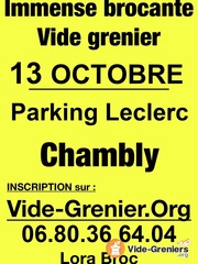 Photo de l'événement Immense Brocante- Vide grenier Parking Leclerc Chambly