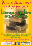 Livres et lire au cloître