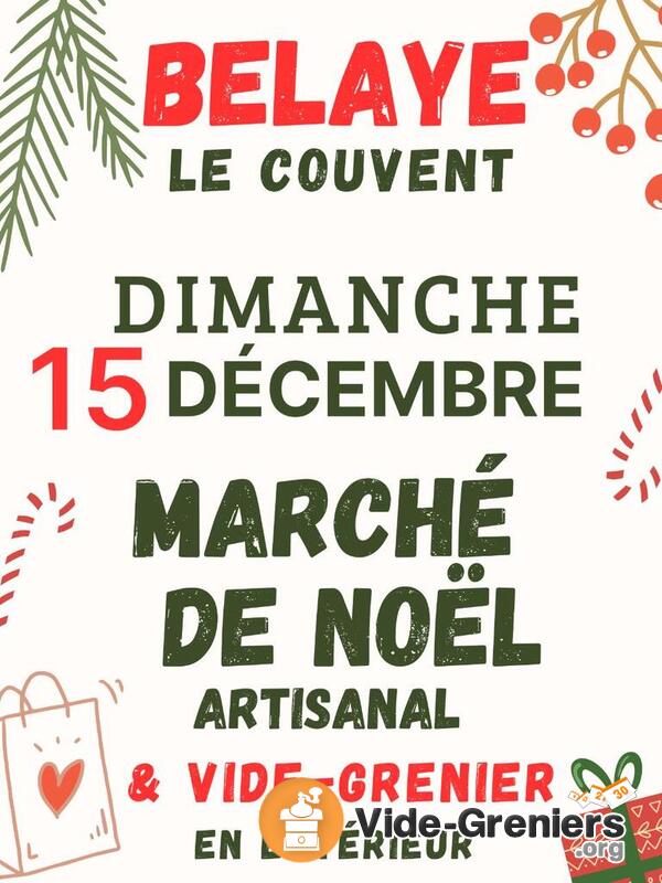 Marché Artisanal et vide grenier de Noël