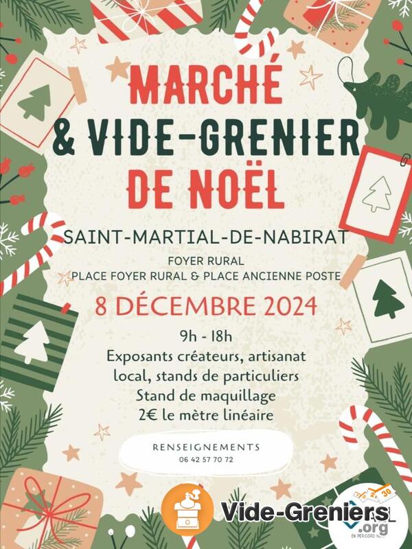 Marché et vide-grenier de Noël