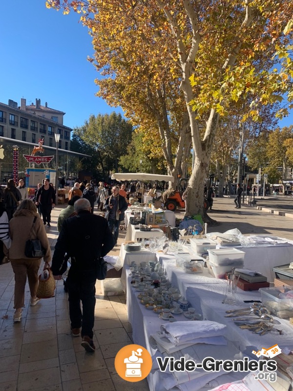 Marché à la brocante